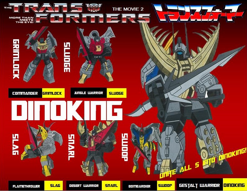 Transformers Wars Classic Edition Dinoking