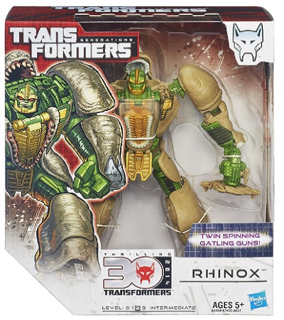Transformers 30th Anniversary Voyager Class Rhinox Figure